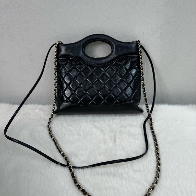 Chanel香奈兒 單肩斜挎手提包 迷你-2