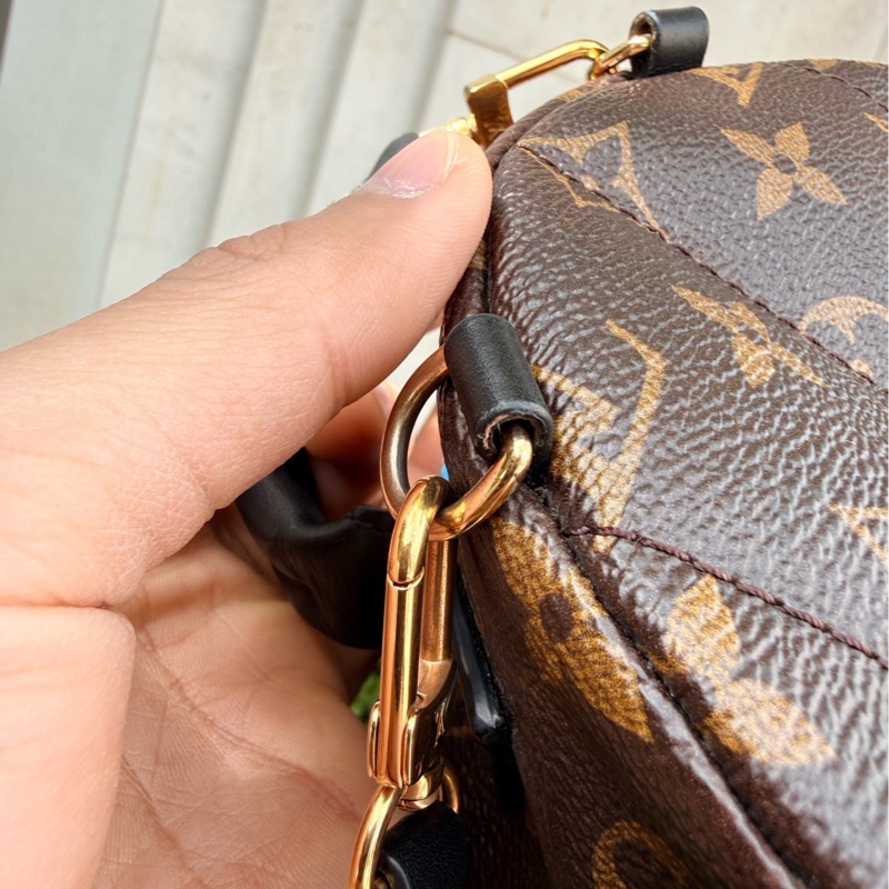 🔥LV/路易威登 老花mini印章情人節限定雙肩包。-7