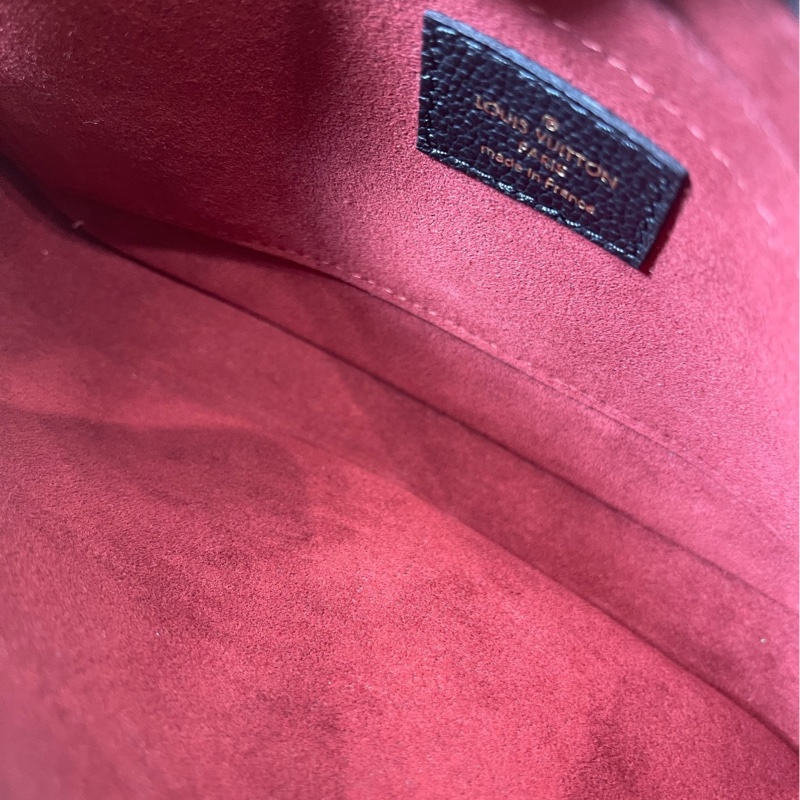 LOUIS VUITTON Multi Pochette Accessoires 壓紋老花鏈條 軟粒-8