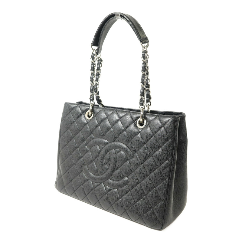 CHANEL 牛皮皮革GST Grand Shopping Tote肩背袋-1