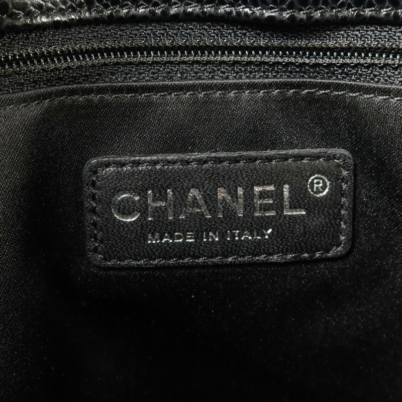 CHANEL 牛皮皮革GST Grand Shopping Tote肩背袋-6