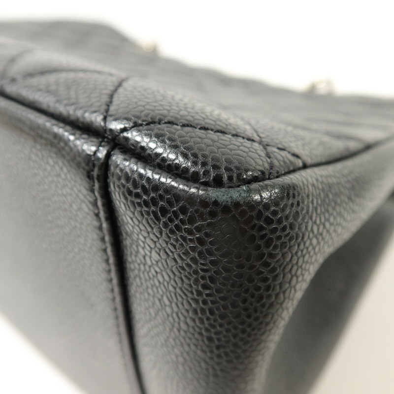 CHANEL 牛皮皮革GST Grand Shopping Tote肩背袋-12