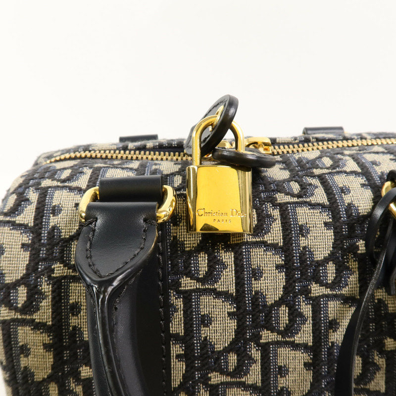 Dior 帆布Groove 20手挽肩背兩用袋-9
