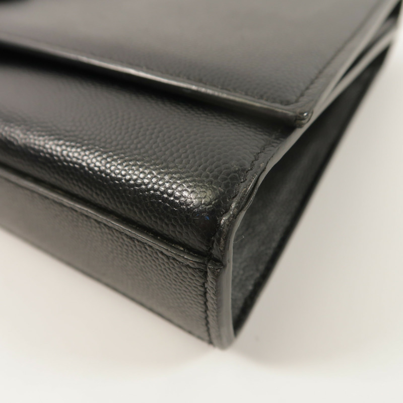 YVES SAINT LAURENT 牛皮皮革Kate Medium鏈帶肩背袋-10