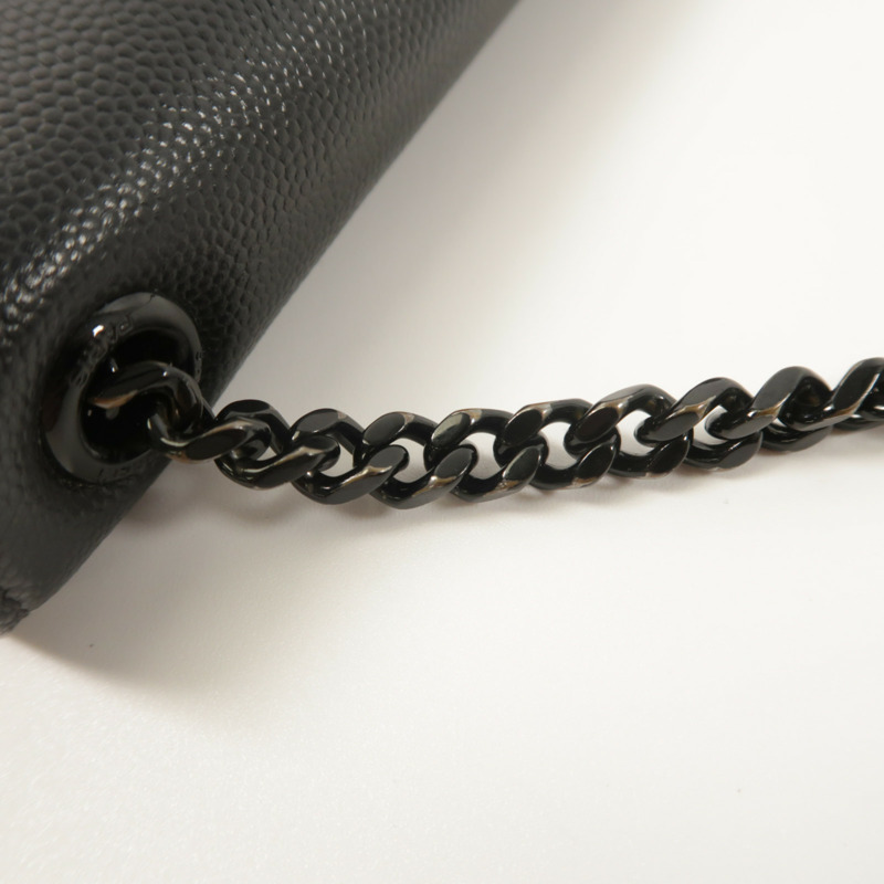 YVES SAINT LAURENT 牛皮皮革Kate Medium鏈帶肩背袋-14