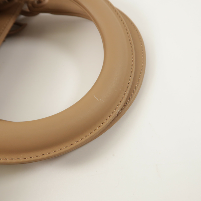 Dior 牛皮皮革Lady Dior Medium手挽肩背兩用袋-14