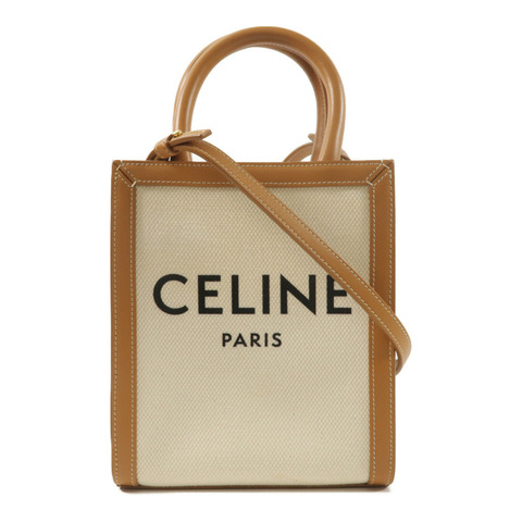 CELINE 帆布Mini Vertical Cabas手挽袋