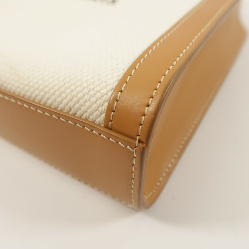 CELINE 帆布Mini Vertical Cabas手挽袋-8