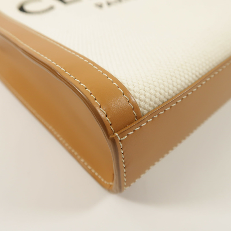 CELINE 帆布Mini Vertical Cabas手挽袋-9