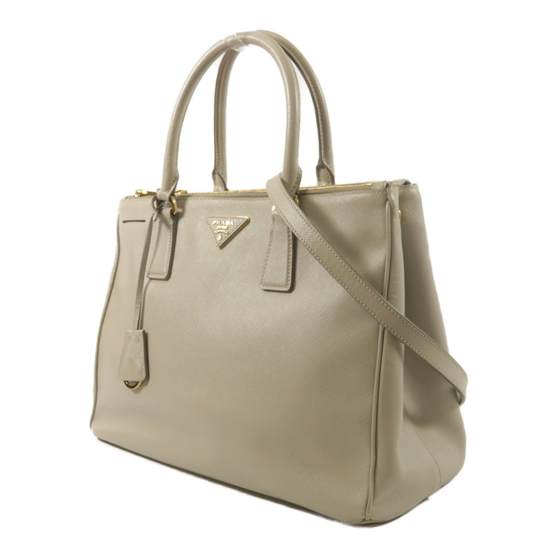 PRADA 牛皮皮革2way Shoulder手挽肩背兩用袋-2