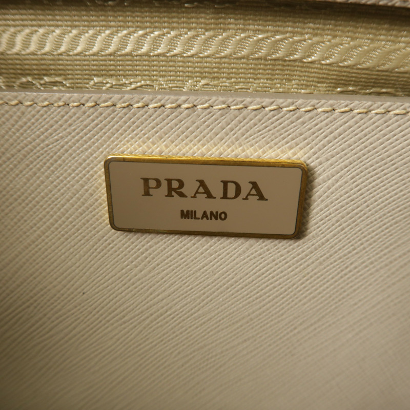 PRADA 牛皮皮革2way Shoulder手挽肩背兩用袋-5