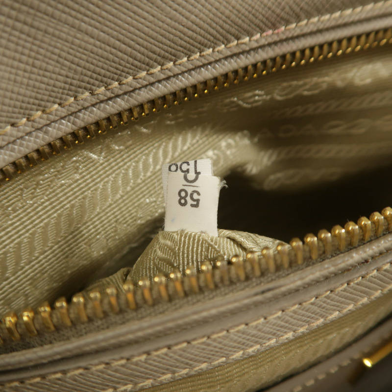 PRADA 牛皮皮革2way Shoulder手挽肩背兩用袋-6