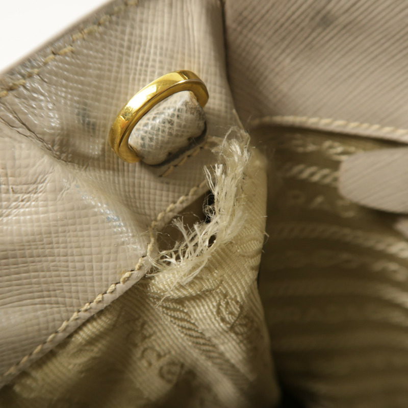 PRADA 牛皮皮革2way Shoulder手挽肩背兩用袋-21