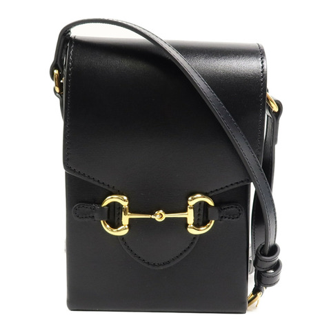 GUCCI 牛皮皮革1955 Horsebit肩背袋