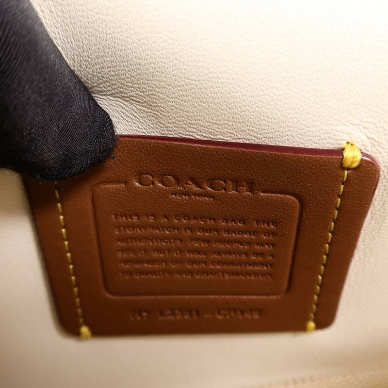 COACH 羊皮皮革Tabby 20鏈帶肩背袋-5