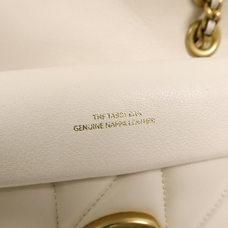 COACH 羊皮皮革Tabby 20鏈帶肩背袋-7