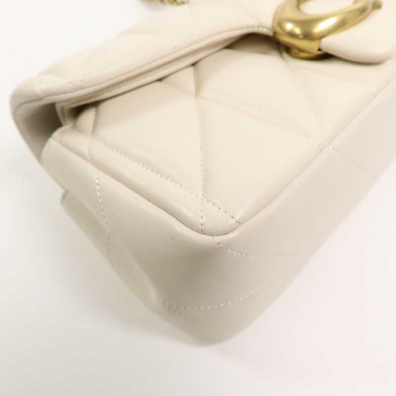 COACH 羊皮皮革Tabby 20鏈帶肩背袋-13