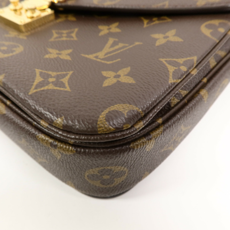LOUIS VUITTON Monogram Pochette Metis MM手挽肩背兩用袋-9
