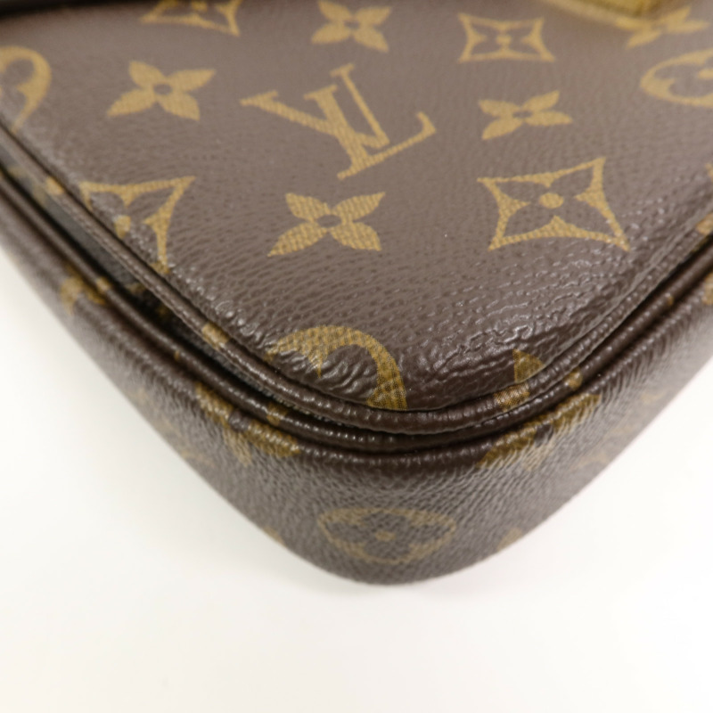 LOUIS VUITTON Monogram Pochette Metis MM手挽肩背兩用袋-10