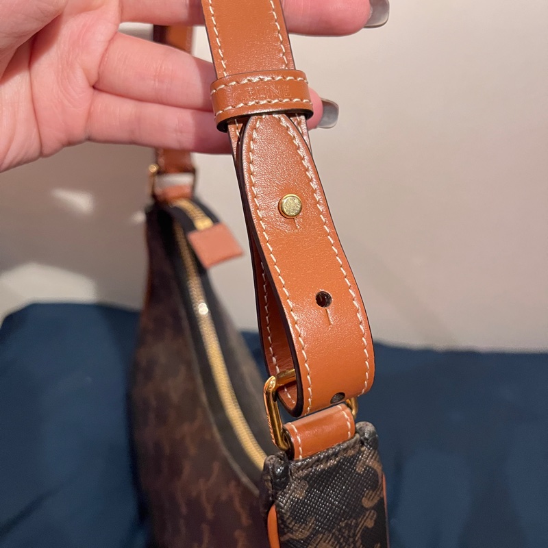 celine ava凱旋門老花 肩背包 現貨-15