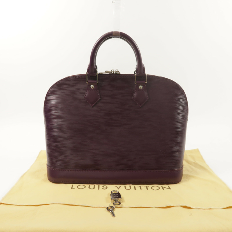 LOUIS VUITTON Epi Alma PM手挽袋-8