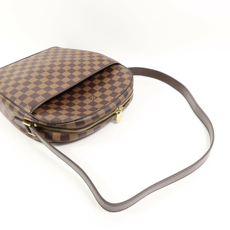 LOUIS VUITTON Damier Ebene Ipanema GM肩背袋-7