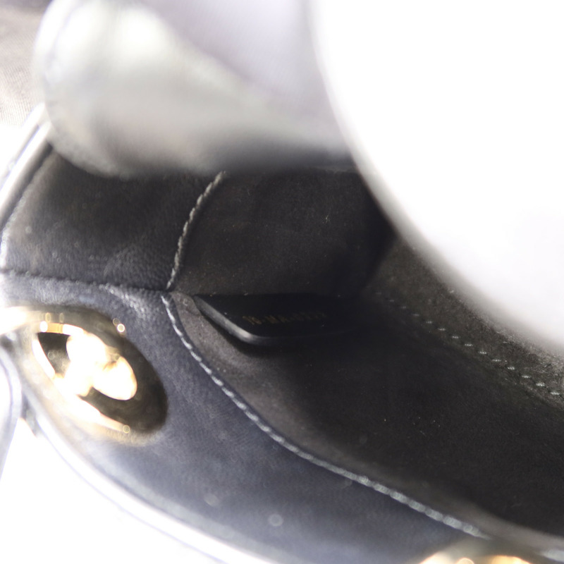 Dior 羊皮皮革Lady Dior Micro手挽肩背兩用袋-6