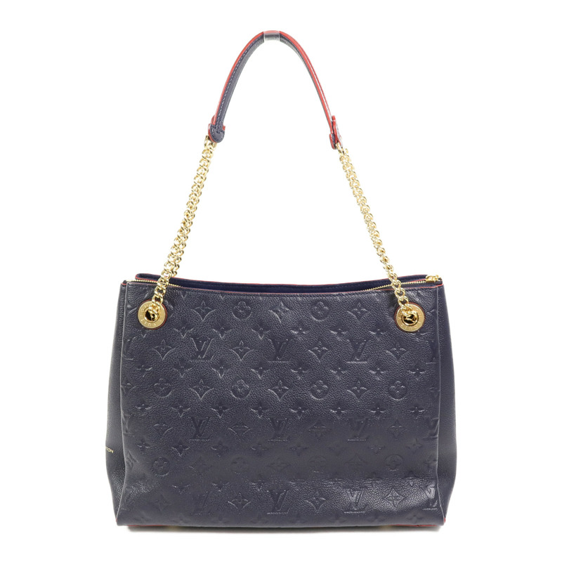 LOUIS VUITTON Monogram Empreinte Surene MM鏈帶肩背袋-1