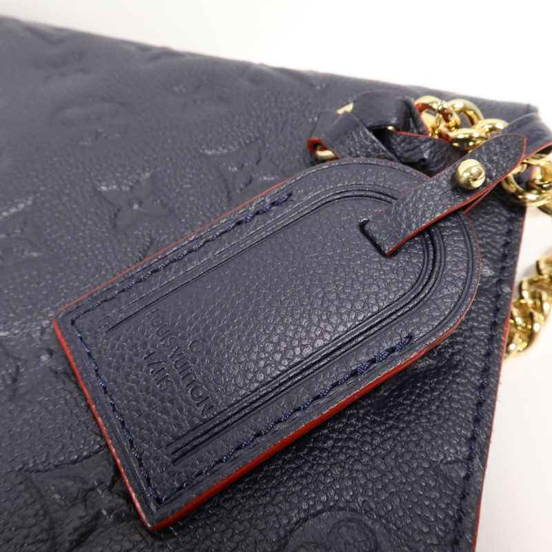 LOUIS VUITTON Monogram Empreinte Surene MM鏈帶肩背袋-9