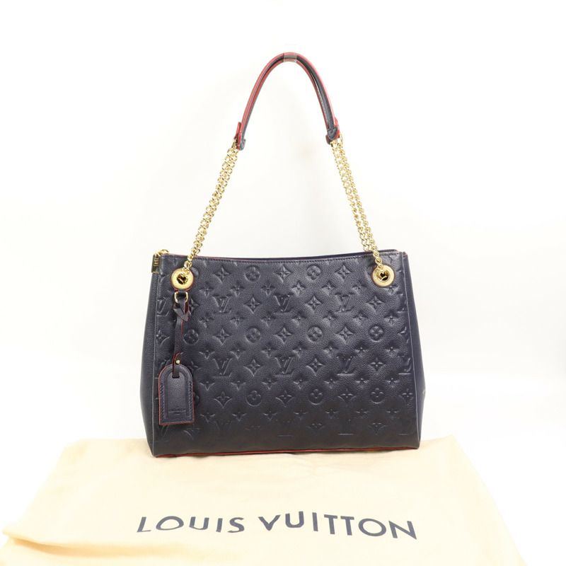 LOUIS VUITTON Monogram Empreinte Surene MM鏈帶肩背袋-10