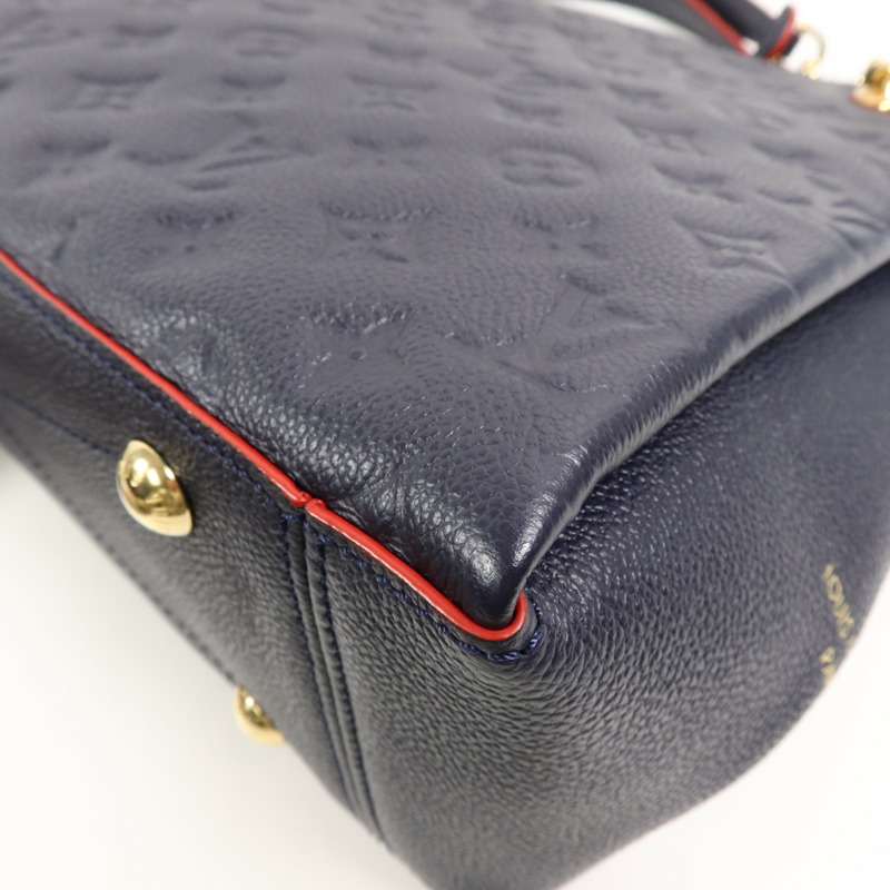LOUIS VUITTON Monogram Empreinte Surene MM鏈帶肩背袋-11