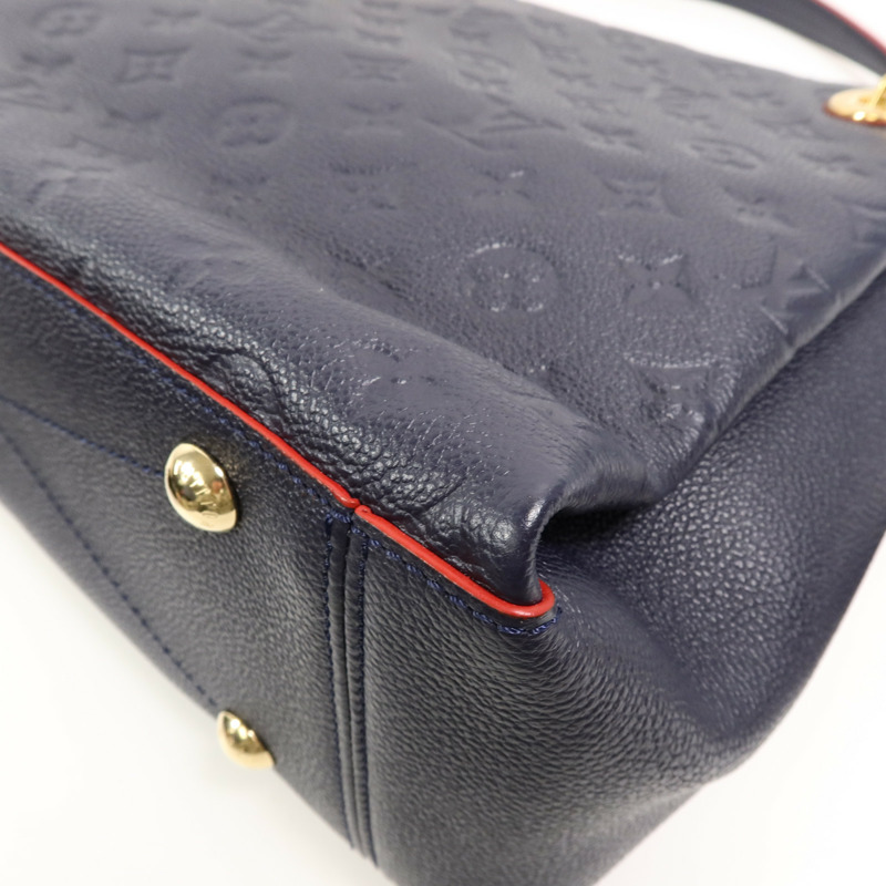 LOUIS VUITTON Monogram Empreinte Surene MM鏈帶肩背袋-13