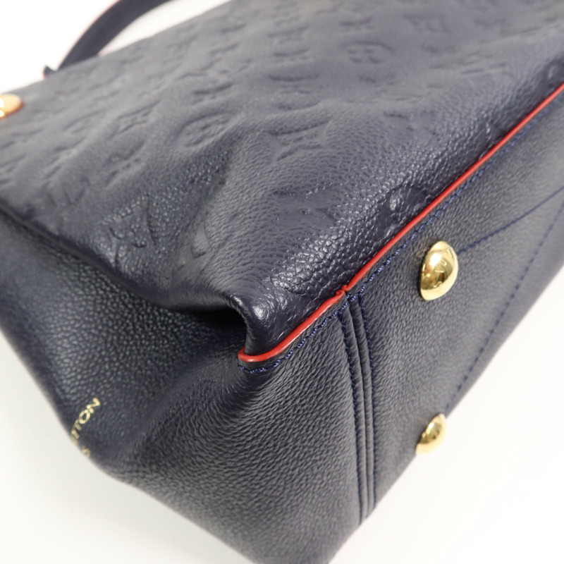 LOUIS VUITTON Monogram Empreinte Surene MM鏈帶肩背袋-14