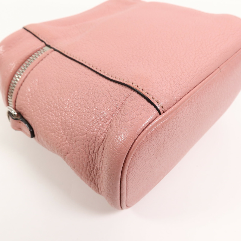 Miu Miu 牛皮皮革Vanity Bag手挽肩背兩用袋-14