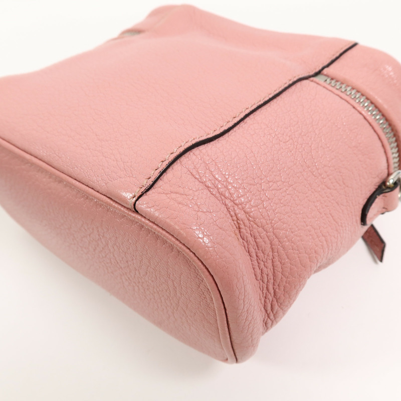 Miu Miu 牛皮皮革Vanity Bag手挽肩背兩用袋-15