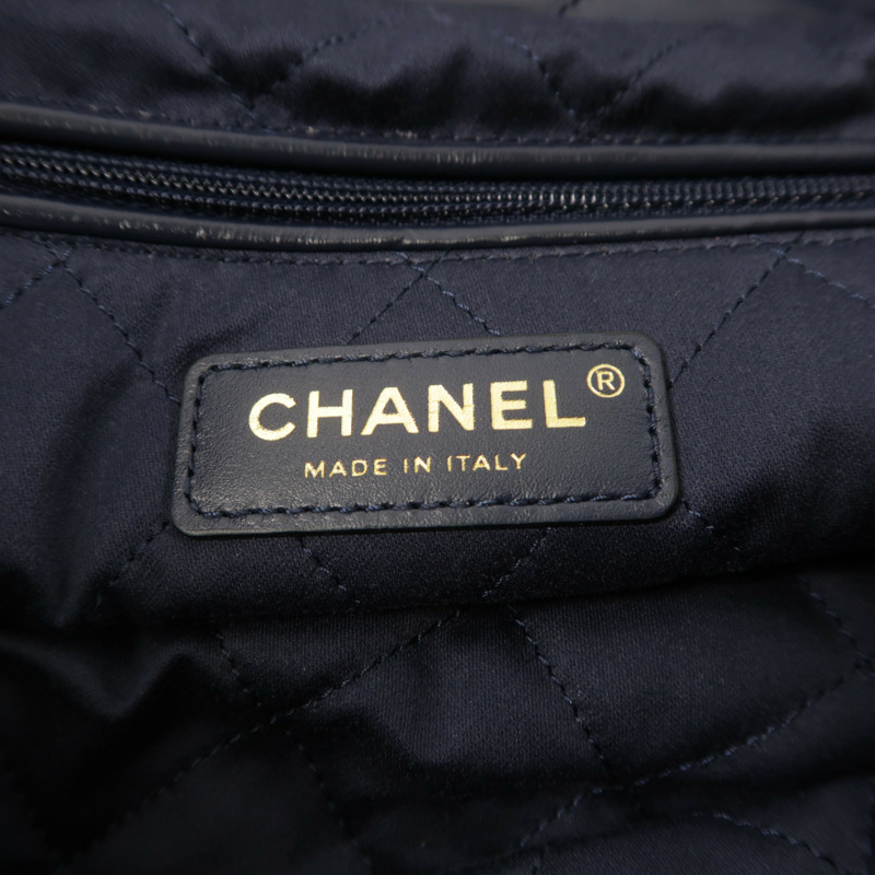 CHANEL 牛皮皮革C22 Small鏈帶肩背袋-5