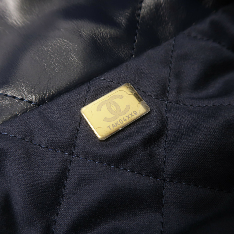 CHANEL 牛皮皮革C22 Small鏈帶肩背袋-6