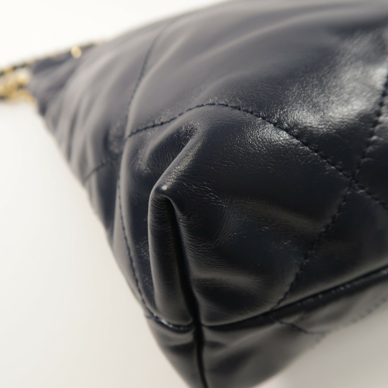 CHANEL 牛皮皮革C22 Small鏈帶肩背袋-13