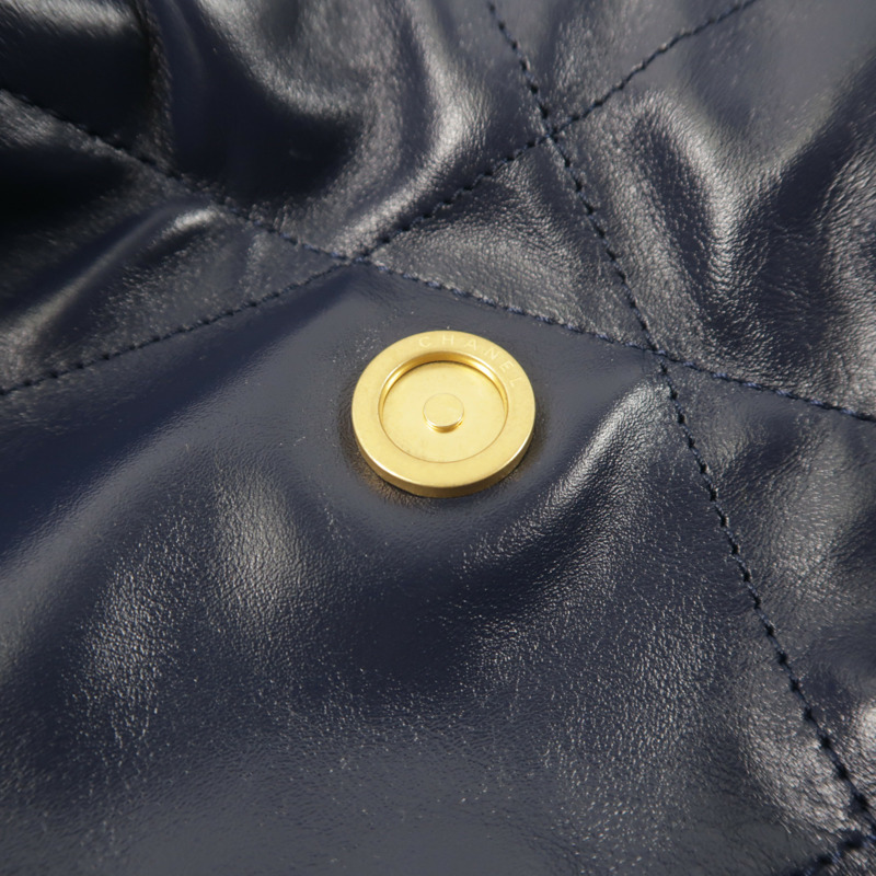 CHANEL 牛皮皮革C22 Small鏈帶肩背袋-19