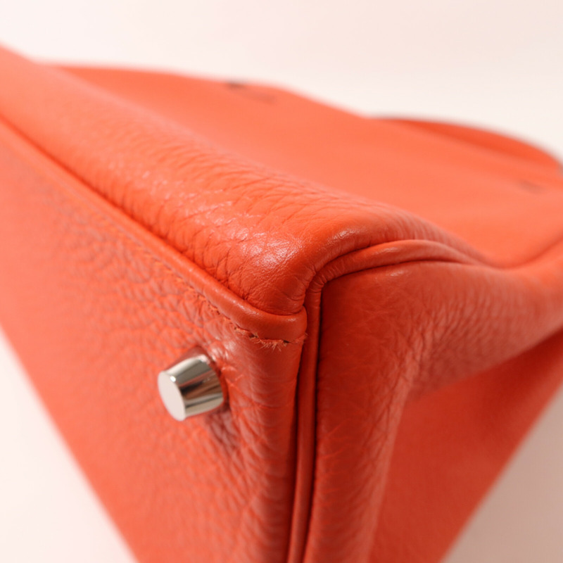 HERMES Togo皮革Kelly 32手挽肩背兩用袋Capucine-15