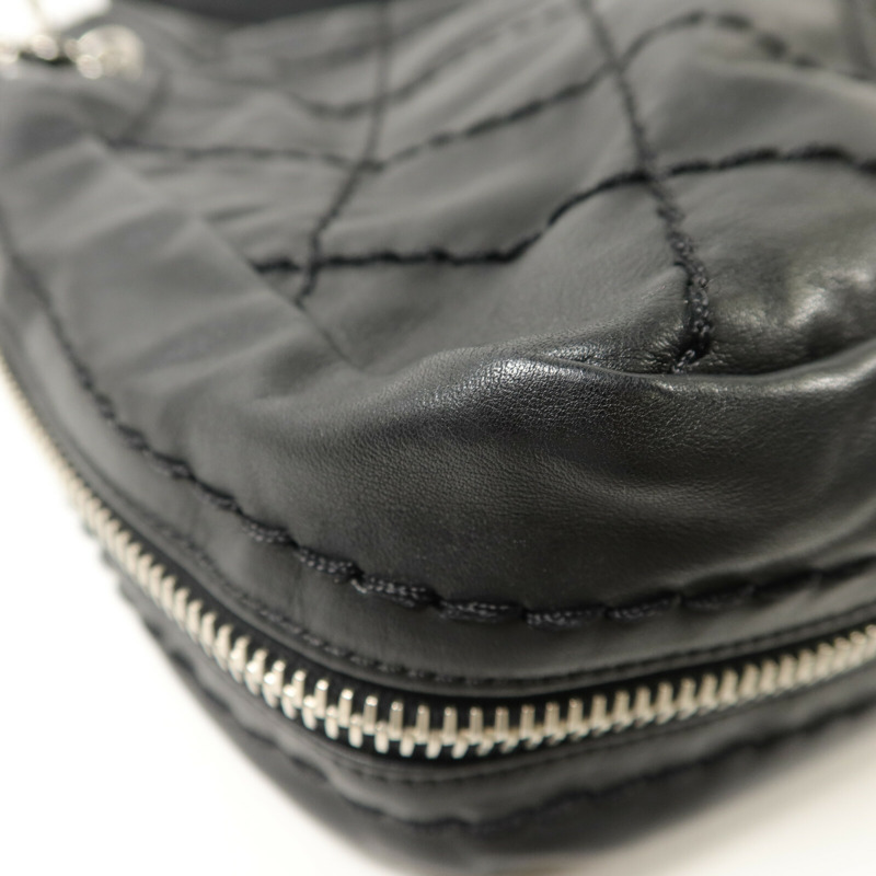 CHANEL 羊皮皮革Shoulder Bag鏈帶肩背袋-10