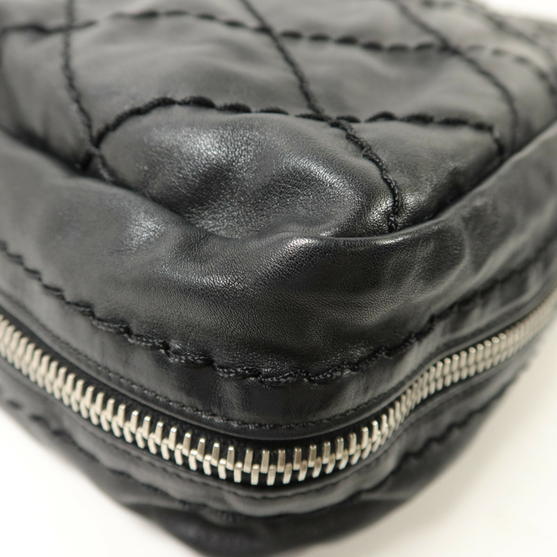 CHANEL 羊皮皮革Shoulder Bag鏈帶肩背袋-12