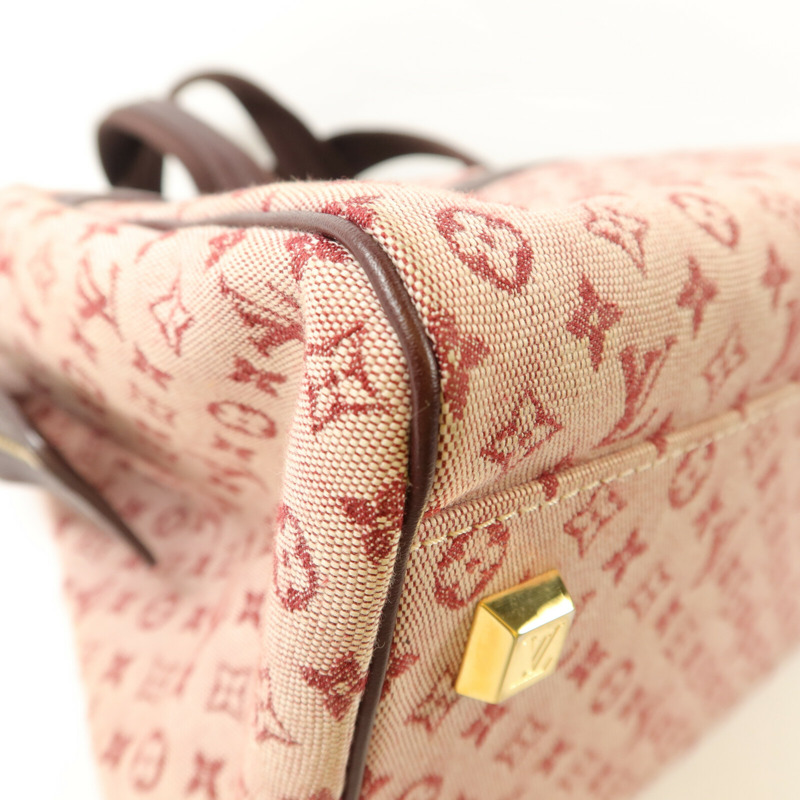 LOUIS VUITTON Monogram Mini Lin Josephine GM手挽袋-9