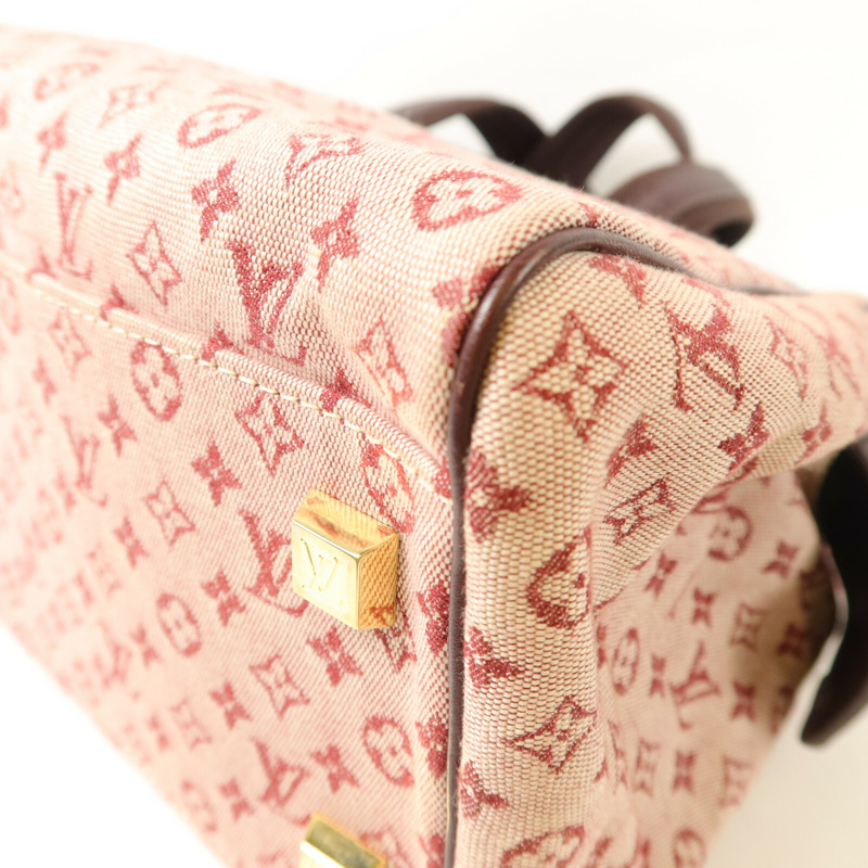 LOUIS VUITTON Monogram Mini Lin Josephine GM手挽袋-10