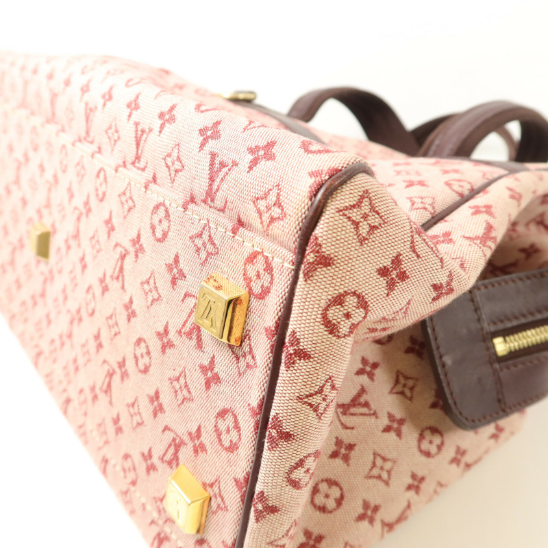 LOUIS VUITTON Monogram Mini Lin Josephine GM手挽袋-12