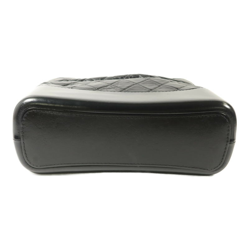 CHANEL 牛皮皮革Gabrielle Medium鏈帶手挽肩背兩用袋-3