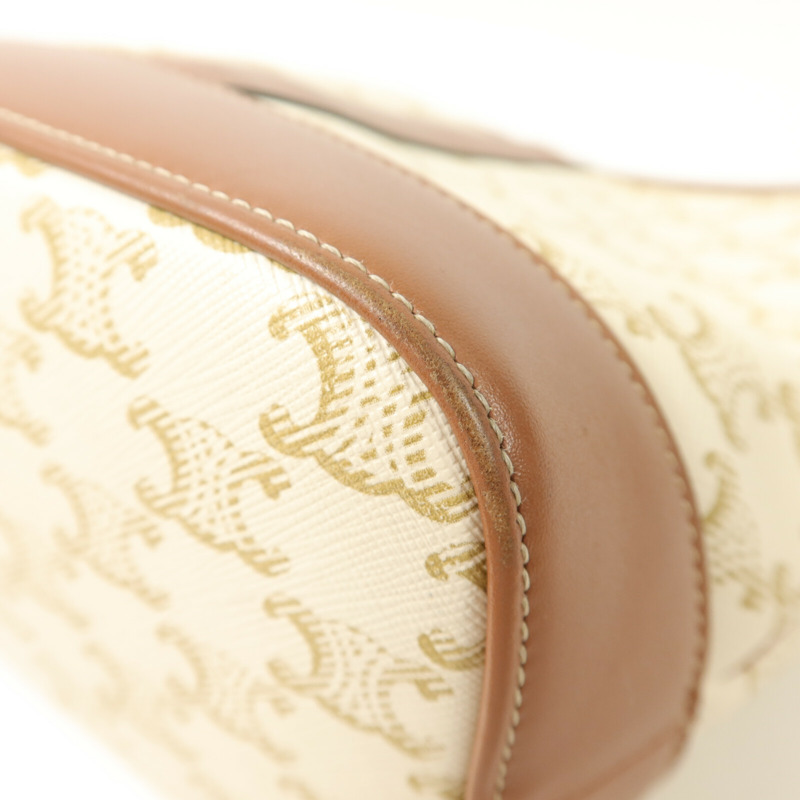 CELINE 塗層帆布Triomphe Bucket Bag Small肩背袋-9