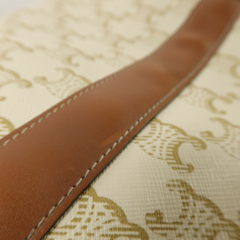 CELINE 塗層帆布Triomphe Bucket Bag Small肩背袋-15