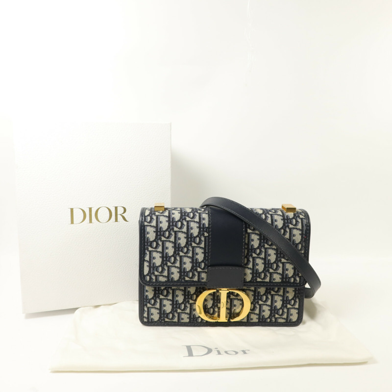 Dior 帆布30 Montaigne肩背袋-9