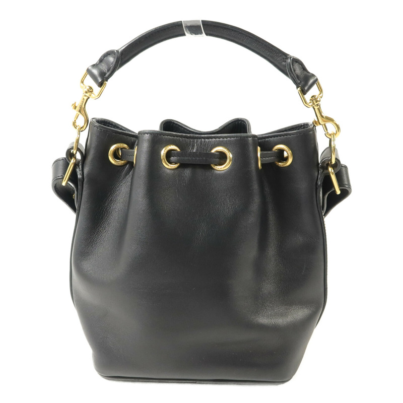 SAINT LAURENT 牛皮皮革Small Bucket手挽肩背兩用袋-2
